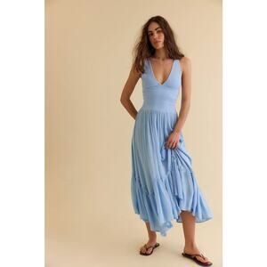 Free People Fun in the Sun Maxi Dress - S - Larkspur